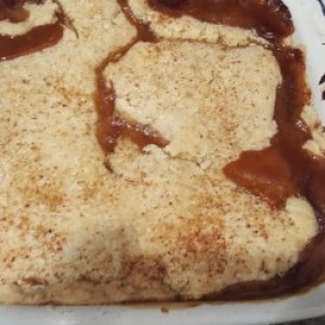 Best Ever Gluten Free Peach Cobbler